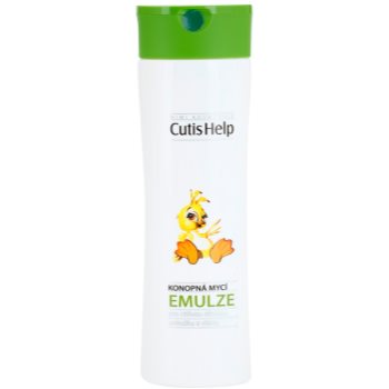 CutisHelp Mimi lotiune pentru curatare cu extract de canepa pentru nou-nascuti si copii - imagine 2